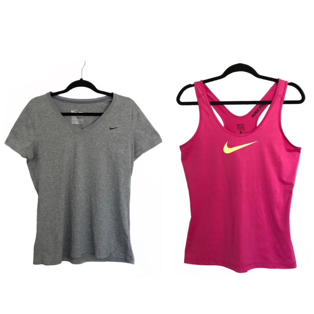 Nike Dri-Fit and Nike Pro Athletic Top Large